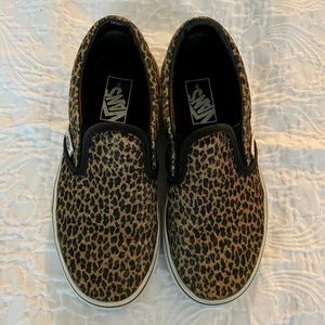 Vans kids 13 Cheetah Leopard peint